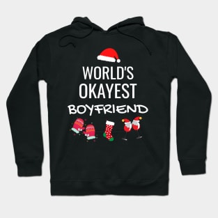 World's Okayest Boyfriend Funny Tees, Funny Christmas Gifts Ideas for Boyfriend Hoodie